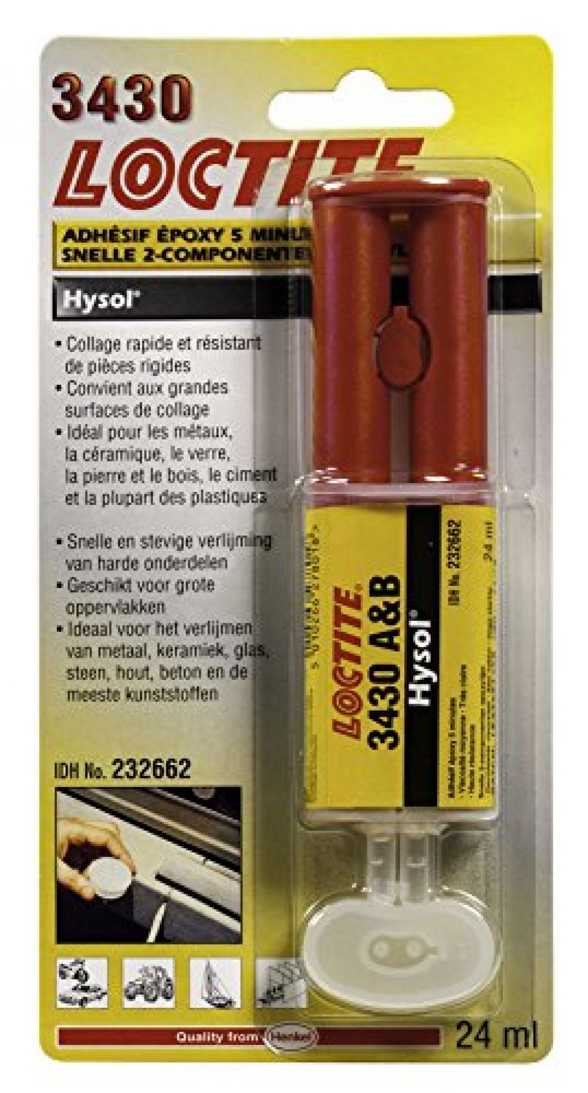 LOCTITE Ea 3430 A B 24ml Huile Et Additifs Chez Auto Service