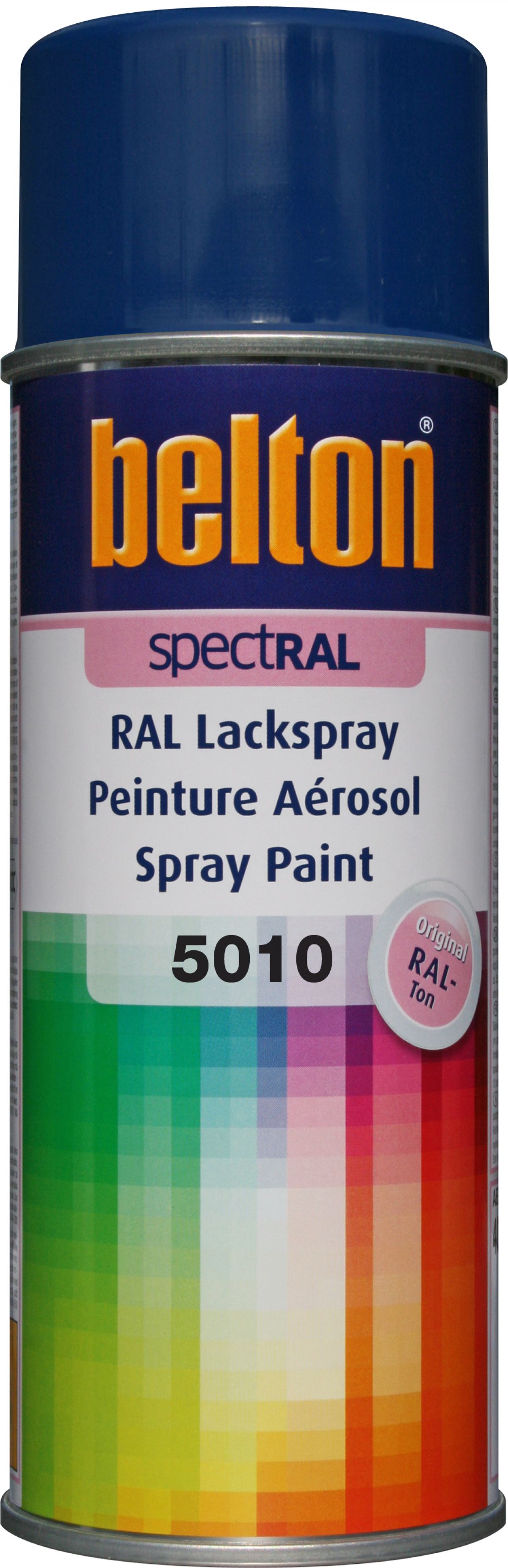Bombe de peinture de protection antirouille RAL 5010 bleu gentiane