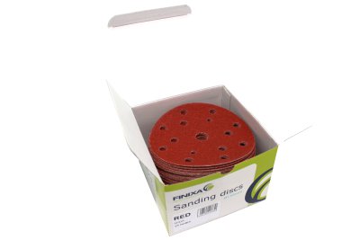 FINIXA Sanding Discs, Ø 150mm, 15 Holes, P500 (100pcs)