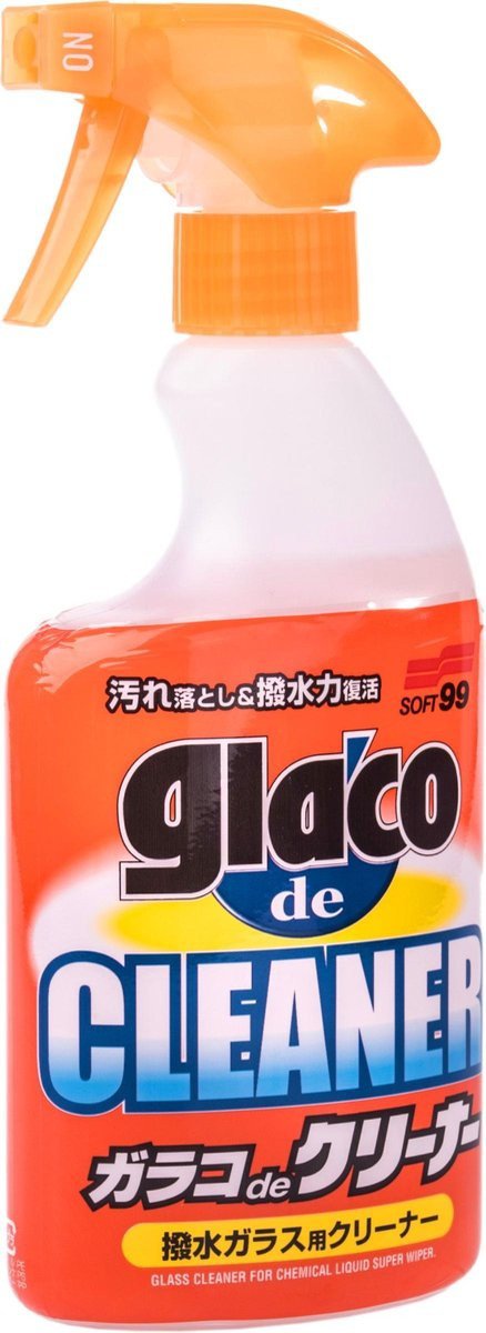 Soft99 Glaco De Cleaner - Water repellent window cleaner 400ml