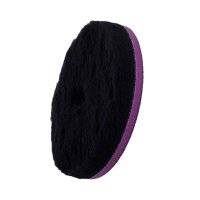 ZVIZZER Doodle Wool-pad, Black Ø135/25/135mm (2st)