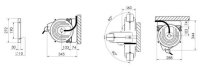 STEINER Enrouleur De Tuyau D'air Comprimé à Usage Intensif Ø10x12mm, 12m