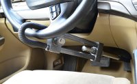 LOKMAS Telescopic Steering Lock, Steering Pedal