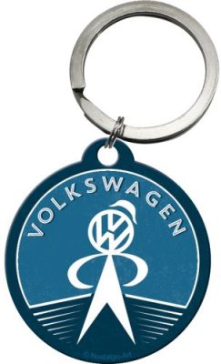 NOSTALGIC ART Sleutelhanger Vw Service Manikin / Blue