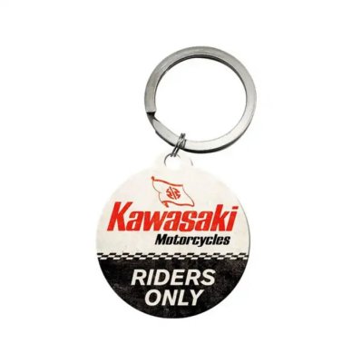 NOSTALGIC ART Sleutelhanger Kwasaki / Riders Only