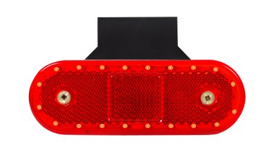 AEB Markeerverlichting Led Rood Met Beugel,12/24v, 114x40mm