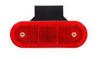 AEB Markeerverlichting Led Rood Met Beugel,12/24v, 114x40mm