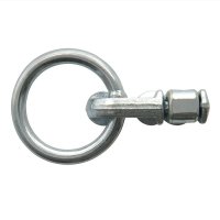 PROPLUS Stud Fitting Dubbel Met Ring 60mm Rond Voor Bindrail