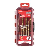 MILWAUKEE Shockwave Red Hex Set Friendly Box Metaalboren Hss-g, 10-dlg