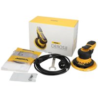 MIRKA Promo | Deros Ii 625cv Ø150mm Orbit 2,5mm Excentrische Schuurmachine + 6 Dozen Schuurpapier