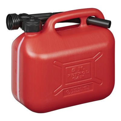 Jerry Can Red 5l For Unleaded Petrol