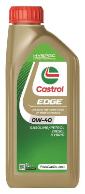 CASTROL Edge 0w40, 1l