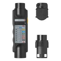 PROPLUS Aanhanger Stekker Tester , 7 + 13 Polige 12v  Met Adapters