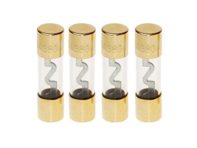 ACV Audio Glaszekering Verguld 24kt 10,3x38,1mm 40a (4st)