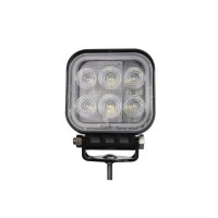 LUCIDITY 22859n Led Werklamp, Wide Flood, 4600lm, 9-32v, Alu, 107x107x70mm