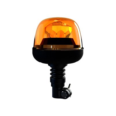 Oranje Led Flits-/ Zwaailamp, 12/24v, Flexibele Staaf, 7 Patronen, R10-r65