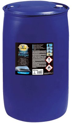 BARDAHL Liquide D'essuie-glace Antigel Concentré -40°c, Fût 210l