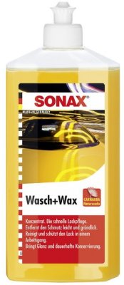 SONAX Wash & Wax Autoshampoo, 500ml