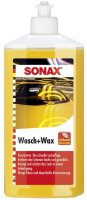 SONAX Wash & Wax Car Shampoo, 500ml