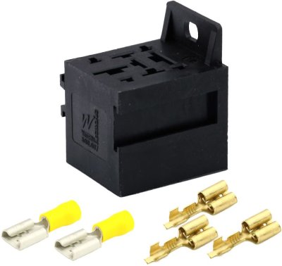 Relais Houder Met Terminals Voor Standaard/mini Relais 70amp 12v