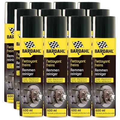 BARDAHL Remmenreiniger Promopack, 600ml (12 Stuks)