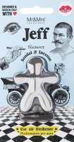 MR&MRS FRAGRANCE Jeff Chrome Silver - Sandel&incense - Car Refresher