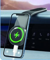 2GO Flex Charge Magnetisch Smartphonehouder Met Draadloos Snelladen - Magsafe Compatibel