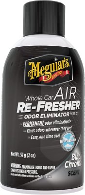 MEGUIARS Whole Car Air Re-fresher Black Chrome, 60ml