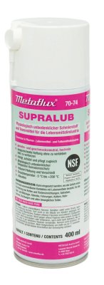 METAFLUX 70-74 Supralub Cleaner - Smeermiddel Voor Voedingsindustrie, Nsf, 400ml Spuitbus