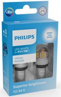 PHILIPS Ultinon Pro7000 Led P21/5w White, 6000k, 12/24v (2st) | PHILIPS Lum11499cu70x2