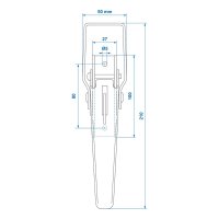 PROPLUS Tensioner Zb-01a , 210x41mm