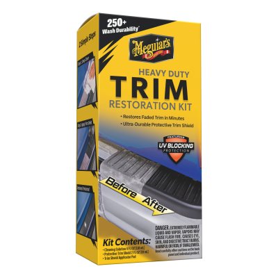 MEGUIARS Heavy Duty Trim Restoration Kit | G250100