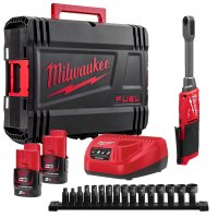 MILWAUKEE M12 Fuel Insider Doorsteekratel, Kit, M12 Fptr-202x