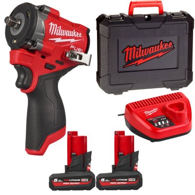 MILWAUKEE M12 Fuel 1/2" (12,5mm) Compacte Slagmoersleutel Met Frictiering, 745nm, M12 Fciwf12g3-502x