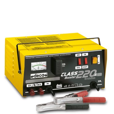 DECA 341000 Class Booster Batterijlader En Booster, 220a 1ph 230/50-60, Laadsnelheid 20a, 12-24v, 20-300ah