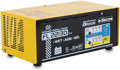 DECA 319800 Batterijlader Fl 2213d 1ph 230/50-60, Laadsnelheid 22a, 6-12-24v, 15-260ah