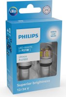 PHILIPS Ultinon Pro7000 Led P21w, 12/24v, White 6000k | PHILIPS Lum11498cu70x2